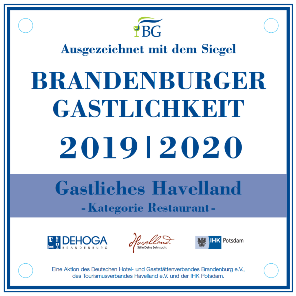 Brandenburg Hospitality Award 2020