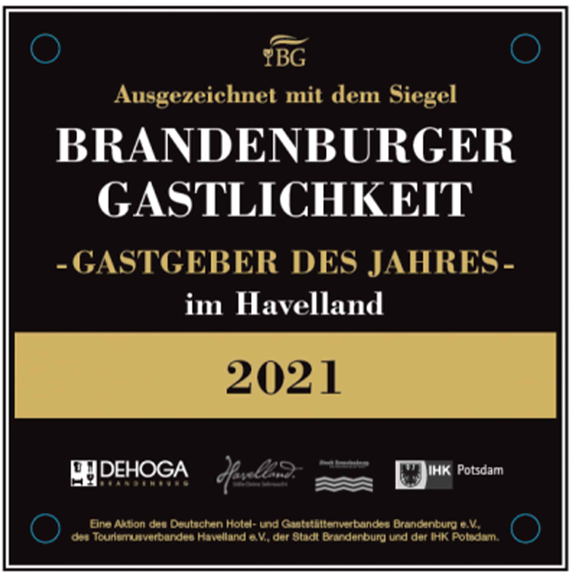 Brandenburg Hospitality Award 2021