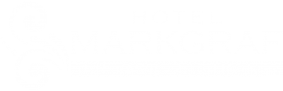 Hotel Markgraf Kloster Lehnin Logo Weiss